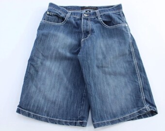 Southpole Dark Wash Denim Shorts