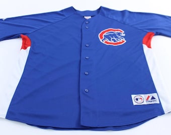 Chicago Cubs Embroidered Majestic Baseball Jersey