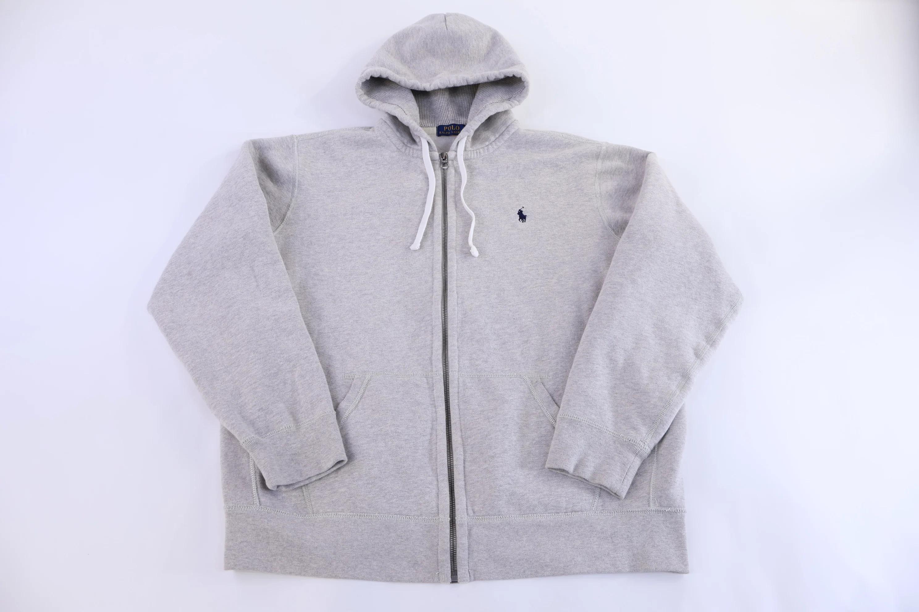 Ralph Lauren Grey Hoodie - Etsy