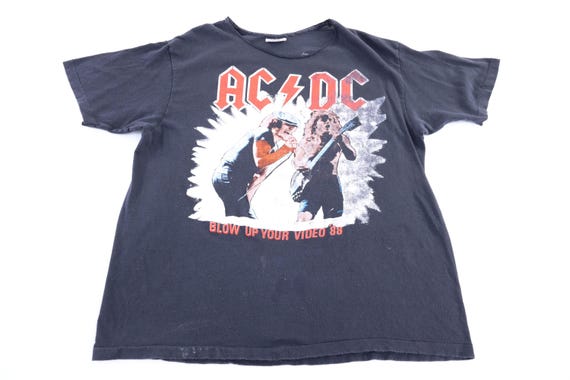 1988 ACDC Blow Up Your Video Tour T-shirt