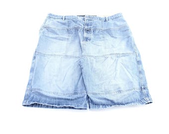 Vintage MFG Marithe Francois Girbaud Denim Shorts Jorts Hip Hop