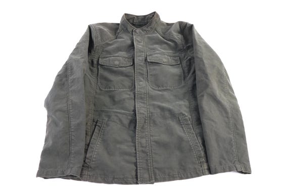 GAP Olive Green Full Snap Jacket - image 1
