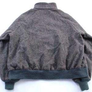 Vintage Pendleton Woolen Mills Grey & Green Zip Up Jacket - ThriftedThreads.com