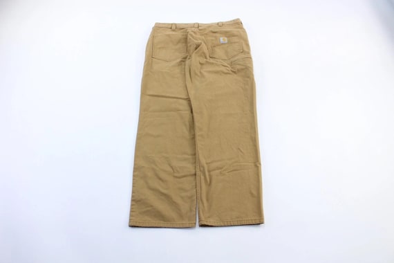 Carhartt Logo Patch Tan Pants - image 2
