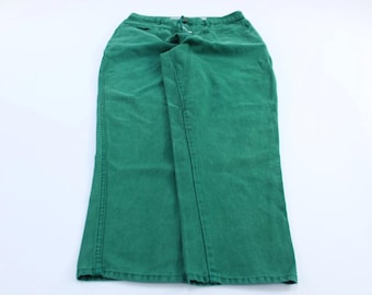 Marithe Francois Girbaud Green Denim Jeans