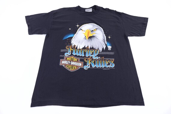 Harley Davidson Motorcycles Harley Rules T-shirt