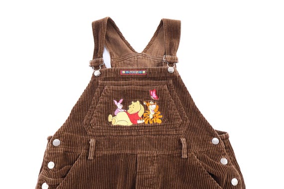 Vintage Winnie The Pooh & Friends Brown Corduroy … - image 3