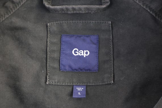 GAP Olive Green Full Snap Jacket - image 3