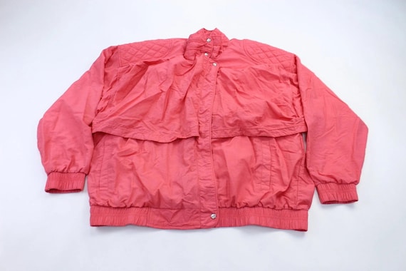 Prince Pink Athletic Windbreaker Jacket