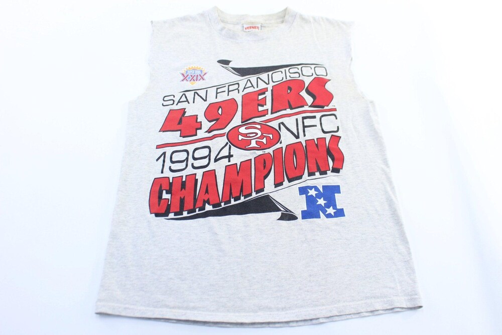 1994 San Francisco 49Ers Nfc Champions Tank Top 4Fansport