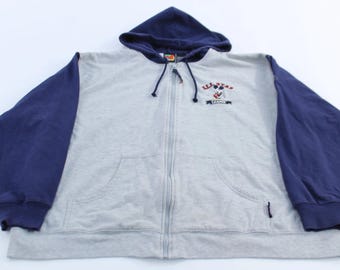 Damen Mickey Unlimited gestickter All Star League Zip Up Hoodie