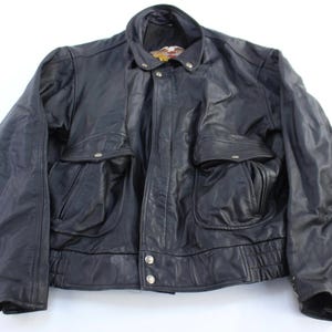 90s Harley Jacket - Etsy
