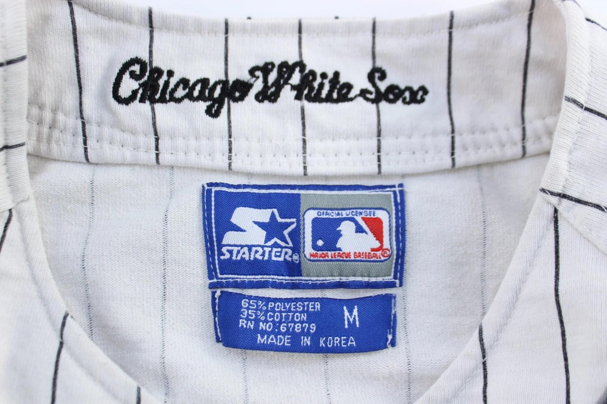 90年代シカゴ・ホワイトソックス刺繍入りスターターベースボール