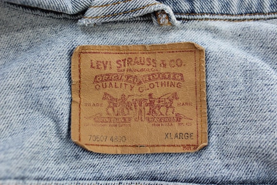 Levi's Button Fly Denim Jacket - image 3