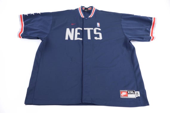 Vintage Nike New Jersey Nets Basketball Jersey