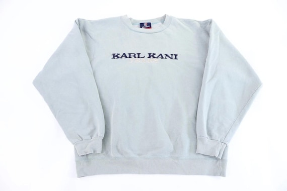 90's Karl Kani Jeans Embroidered Sweatshirt - Gem