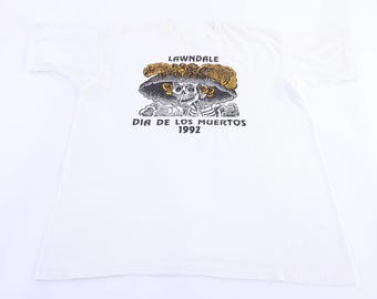 1992 Lawndale Dia De Los Muertos T-shirt