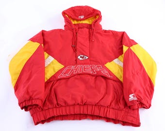Vintage Pro Line Kansas City Chiefs Football Puffer Jacket