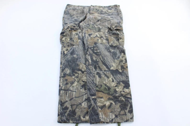 Vintage Mossy Oak Camo Cargo Pants - ThriftedThreads.com