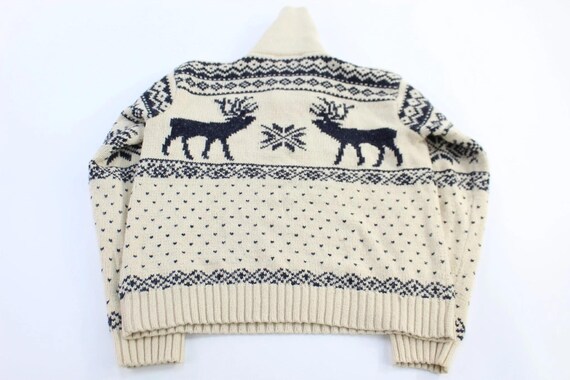 Polo by Ralph Lauren Deer Shawl Collar Sweater - image 2