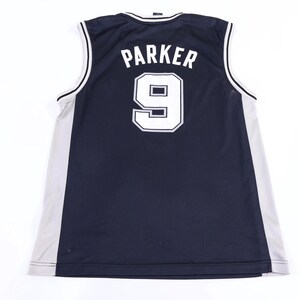 Camiseta de baloncesto de Tony Parker de los San Antonio Spurs imagen 2
