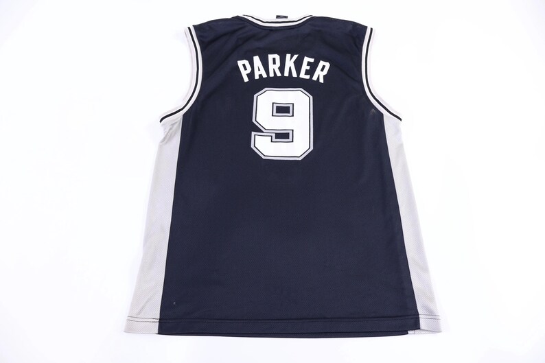 Camiseta de baloncesto de Tony Parker de los San Antonio Spurs imagen 2