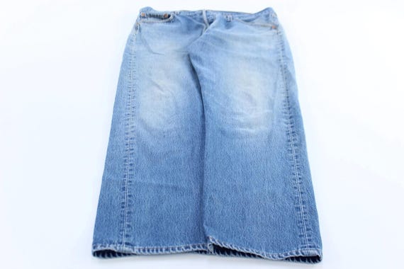 Levi's 501xx Medium Wash Denim Jeans - image 1