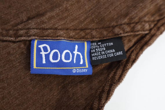 Vintage Winnie The Pooh & Friends Brown Corduroy … - image 4