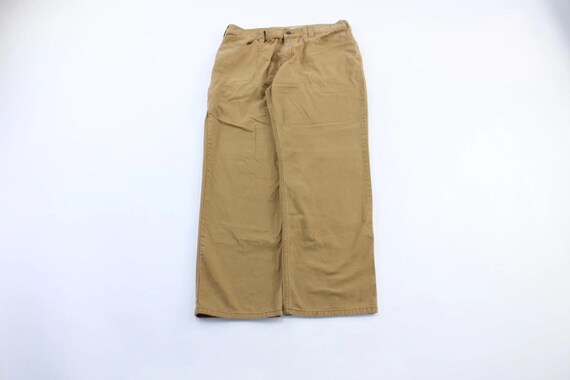 Carhartt Logo Patch Tan Pants - image 1