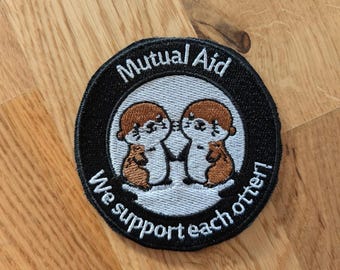 Patch: Mutual Aid - We support each otter!