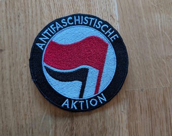 Antifa Patch Red