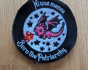 Patch: Ni una menos - burn the patriarchy