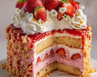 ŁATWY PRZEPIS na sernik truskawkowy Pobierz