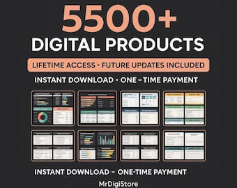 Szablon arkusza kalkulacyjnego do budżetu | Ponad 5500 szablonów, Excel i Arkusze Google (do pobrania w wersji cyfrowej)