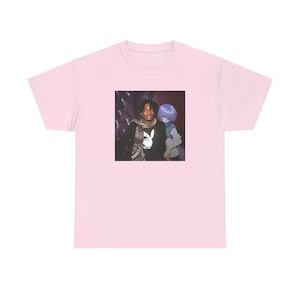 Playboi Carti, Anime Girl Schwere Baumwolle T-Shirt
