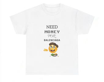 Balenci Meme Tee Funny Streetwear Meme Graphic Tee Trendy T Shirt Viral Fashion Top Cool Gift Idea Unisex Cotton Tee Meme Lover Tshirt Gift