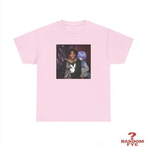 Playboi Carti, camiseta de algodón grueso de chica anime