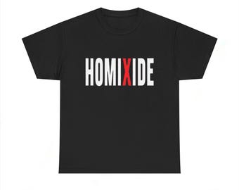Homixide Gang Homixide Lifestyle Tour Merch Unisex Heavy Cotton Tee
