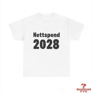 Nettspend OsamaSon Underground Merch Meme 2028 Unisex Heavy Cotton Tee