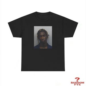 Young Thug Mugshot YSL Unisex Heavy Cotton Tee