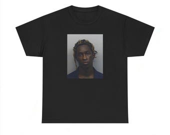 Young Thug Shirt Hip Hop Streetwear Viral YSL Shirt Urban Style Top Music Fan Gift Streetwear Unisex Rap Culture Tee Graphic TShirt YSL