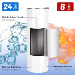 Sublimation Blank 20 Unzen Tumbler