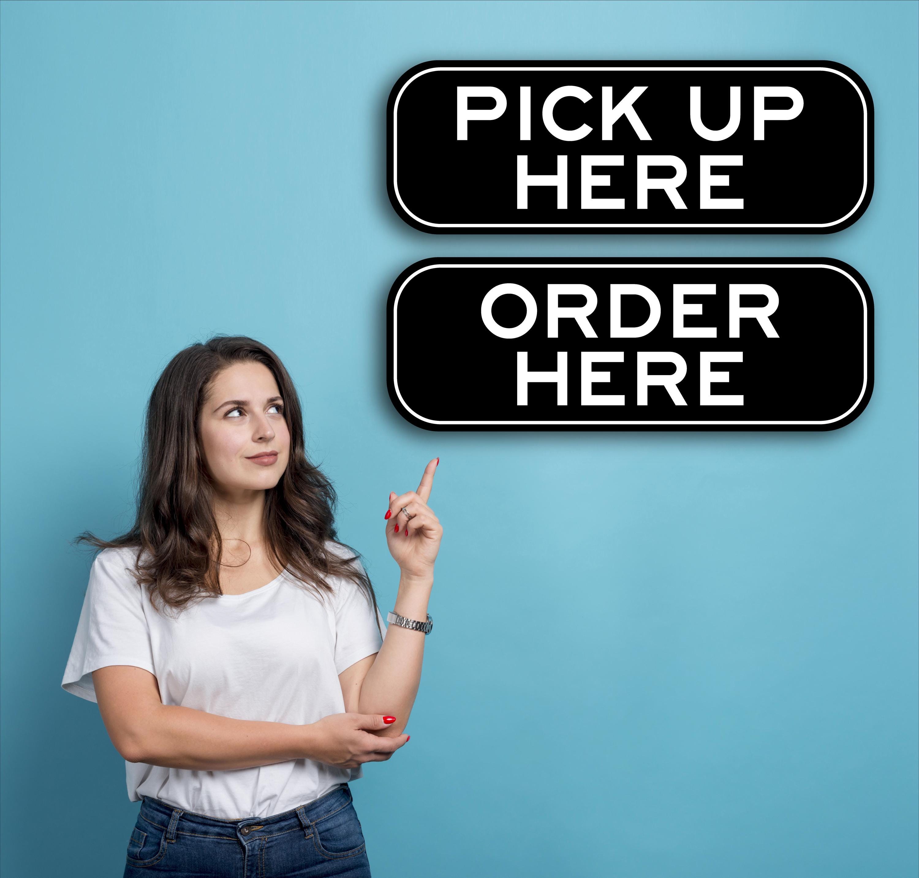 Led Pick up and Order Here Signs - Etsy