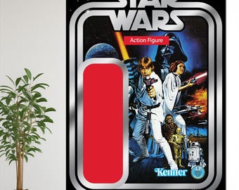 Star Wars™ Action Figure Photo Op Banner – Life Size Party Backdrop | 8FT or 10FT Tall | Custom Photo Booth Wall Decor
