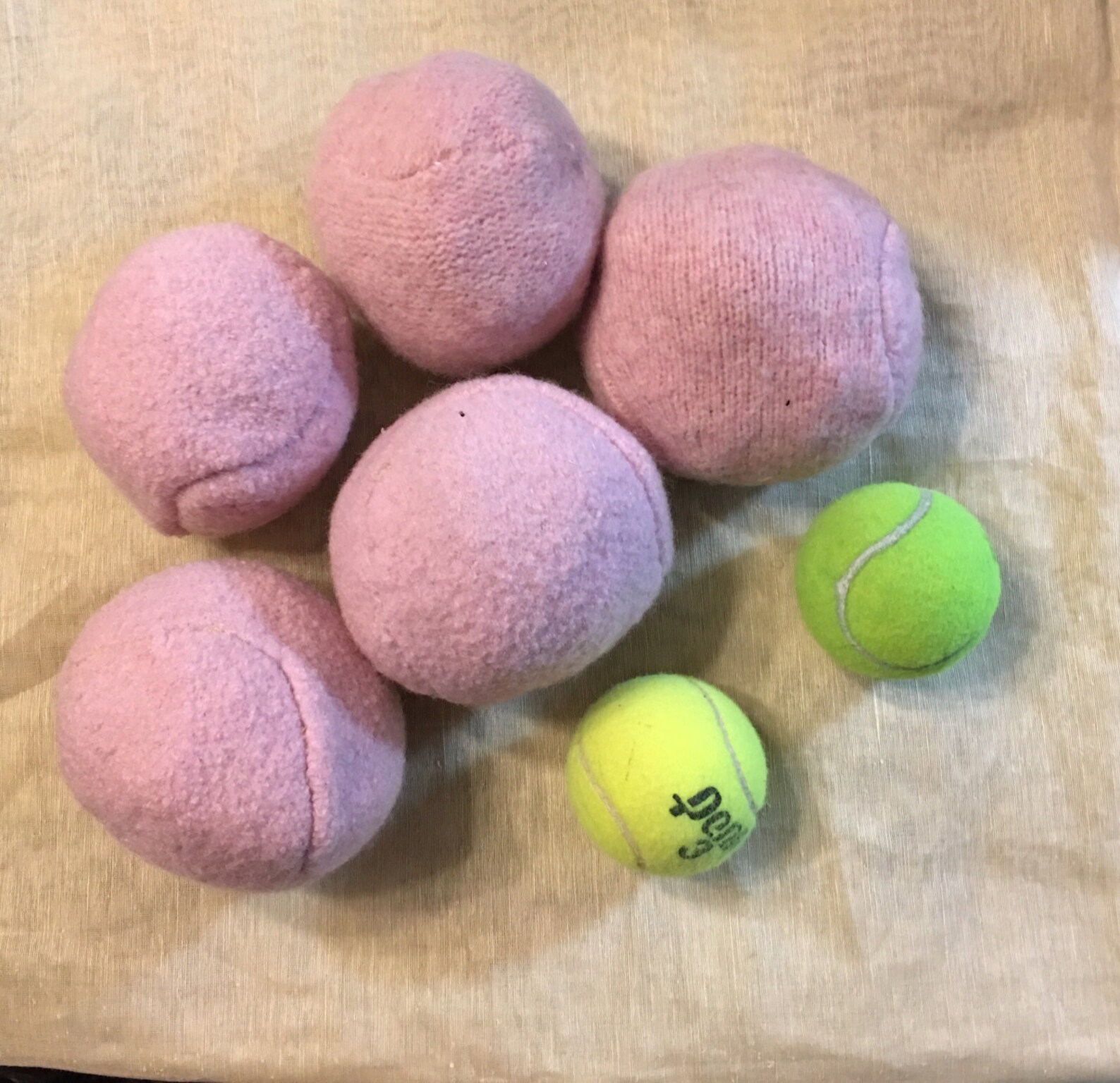 B72 Super Large Felt Wool Laundry Dryer Ball Sets of 5 Etsy