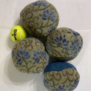 B33 gefilzte Wolle Wäsche Trocknerkugel Sets von 4 upcycle Wolle Pullover doppelt gefilzte Trocknerkugel zum natürlich trocknen chemisch reduzieren