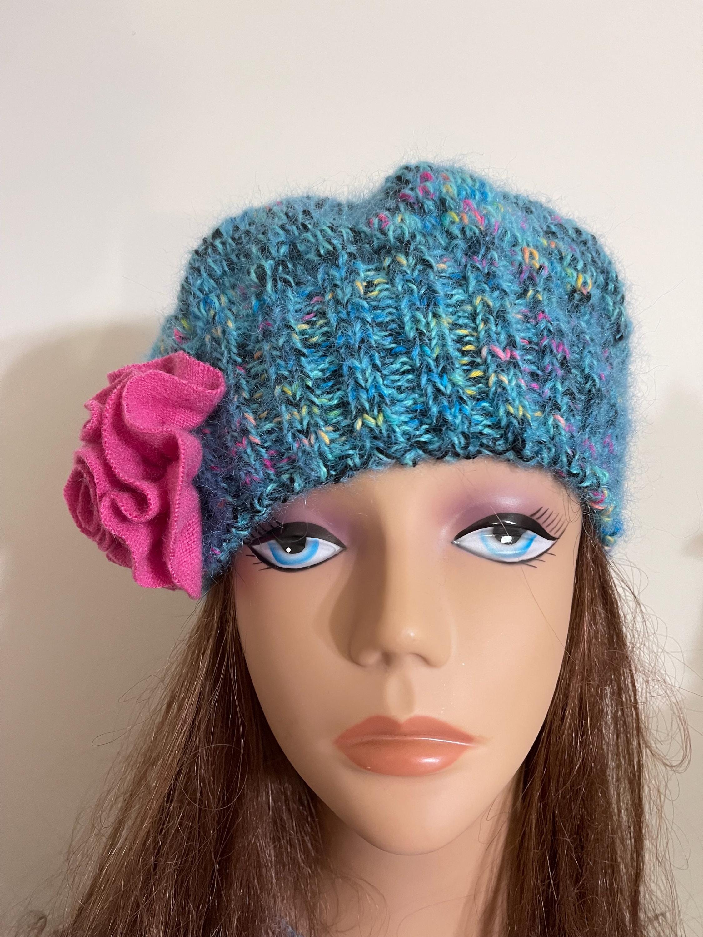 Mohair Crochet Flower Sweater - Etsy