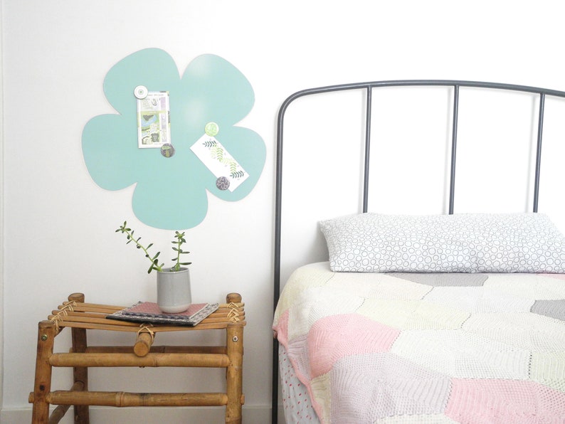 Sale Magnetic Board Flower Wall Decor Magnet Wall Board For Nursery Kids Room Decor Scandivanian Style