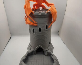 D&D dice tower