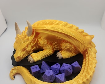 porta-dados de dragão D&D